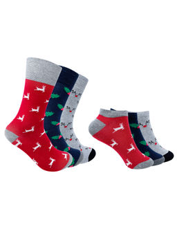 Mint & Oak - Multi-Color Stocking Love Combo (Pack of 6)