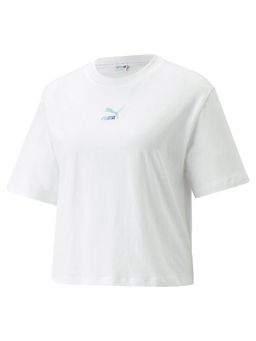 Puma - Classics Graphic Womens White T-Shirts