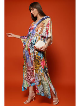 Loudless - MERMAID Printed Kaftan for Women Multicolor