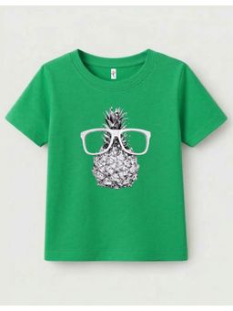 KAVEE - Unisex Green Cotton T-Shirt