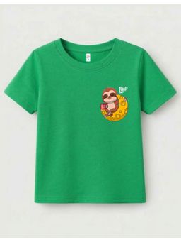 KAVEE - Unisex Green Cotton T-Shirt