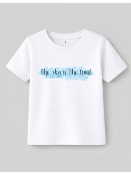 KAVEE - Unisex White Cotton T-Shirt