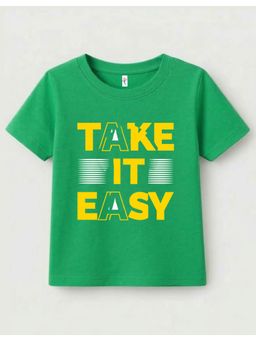KAVEE - Unisex Green Cotton T-Shirt