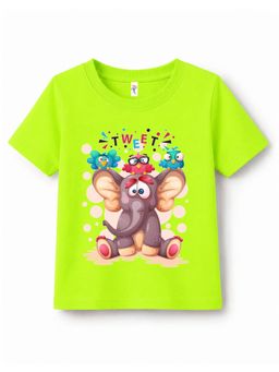 KAVEE - Unisex Green Cotton T-Shirt
