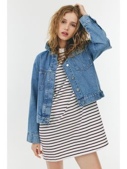 H&M - Women White Oversized T-Shirt Dress