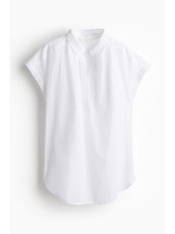 H&M - Women White Cotton Blouse