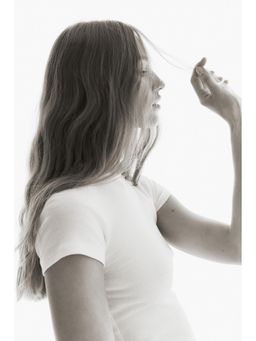 H&M - Women White Fitted T-Shirt