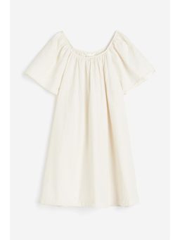 H&M - Women White Square-Neck Dress