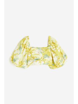 H&M - Women Multi-Color Cropped Blouse