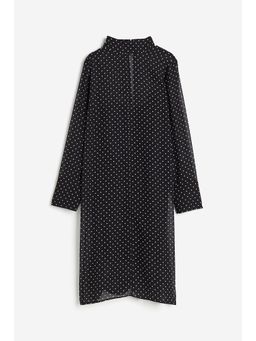 H&M - Women Black Sheer Dress