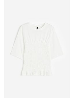 H&M - Women White Smocked Top
