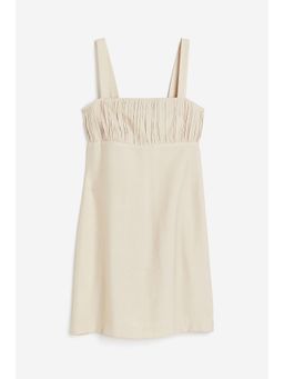 H&M - Women Beige Crape Dress