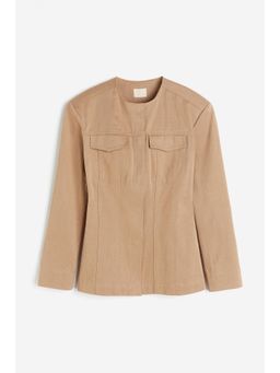 H&M - Women Beige Twill Jacket