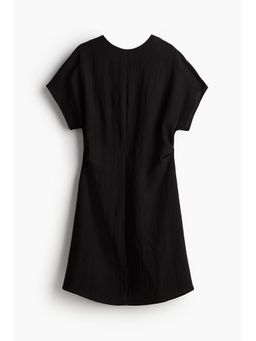 H&M - Women Black Tape-Waist Dress