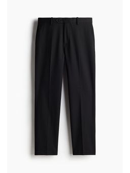 H&M - Men Black Regular Fit Suit Trousers