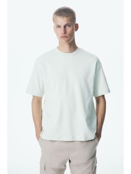 H&M - Men Green Loose Fit T-Shirt