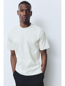 H&M - Men Grey Loose Fit T-Shirt