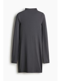 H&M - Women Grey Turtleneck Mini Dress