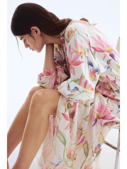 H&M - Women White Tie Maxi Dress