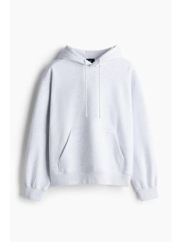 H&M - Men Grey Loose Fit Hoodie