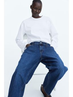 H&M - Women White Cotton Jersey Top