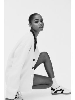 H&M - Women Beige Knitted Cardigan