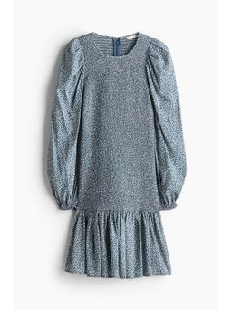 H&M - Women Turquoise Smocked Dress