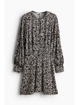 H&M - Women Black Long-Sleeved Dress