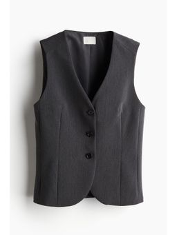 H&M - Women Grey Tailo Suit Waistcoat