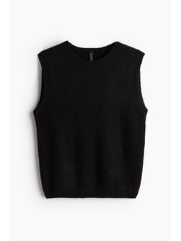 H&M - Women Black Sweater Vest