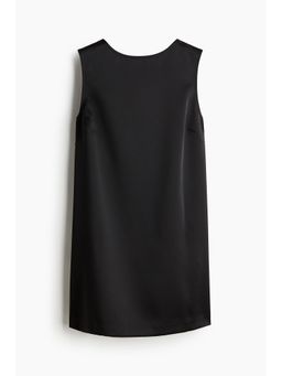 H&M - Women Black Deep-Back Dress