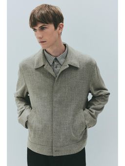 H&M - Men Beige Regular Fit Shacket