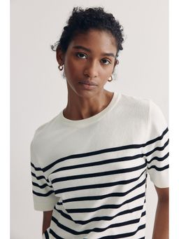 H&M - Women White Fine-Knit Top