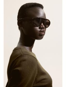 H&M - Women Green Fine-Knit Top