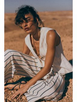 H&M - Women White Suit Waistcoat