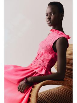 H&M - Women Pink Smocked Top