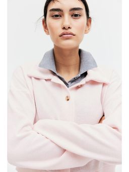 H&M - Women Pink Colla Cardigan