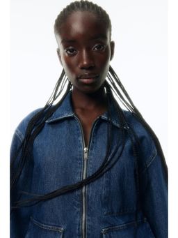H&M - Women Blue Denim Jacket