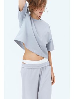 H&M - Women Blue Oversized T-Shirt