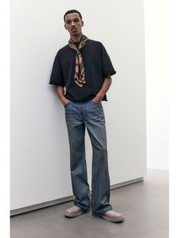 H&M - Men Black Oversized Fit T-Shirt