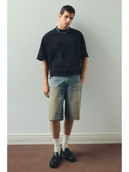 H&M - Men Black Oversized Fit T-Shirt