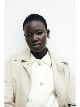 H&M - Women White Short-Sleeved Jacket