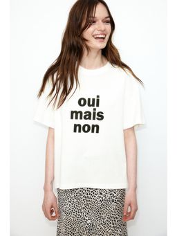 H&M - Women White Oversized T-Shirt