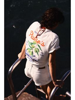 H&M - Women White Oversized T-Shirt