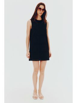 H&M - Women Black Broderie Anglaise Cotton Dress