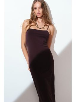 H&M - Women Red Strappy Bodycon Dress