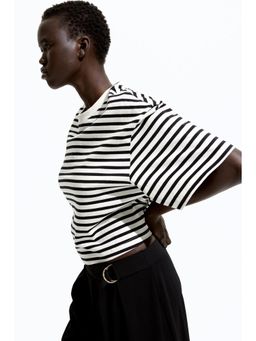 H&M - Women White Cropped T-Shirt