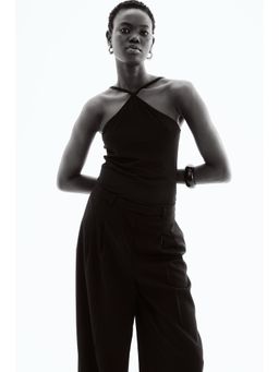 H&M - Women Black Crape Thong Body