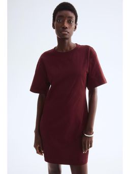 H&M - Women Red Waisted T-Shirt Dress