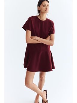 H&M - Women Red Butterfly-Sleeved Dress